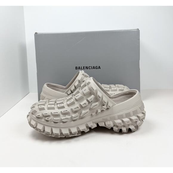 Size 43EU/10US - Balenciaga Defender Beige Clogs🥯 NEW/RETAIL $1,050! - Picture 9 of 14